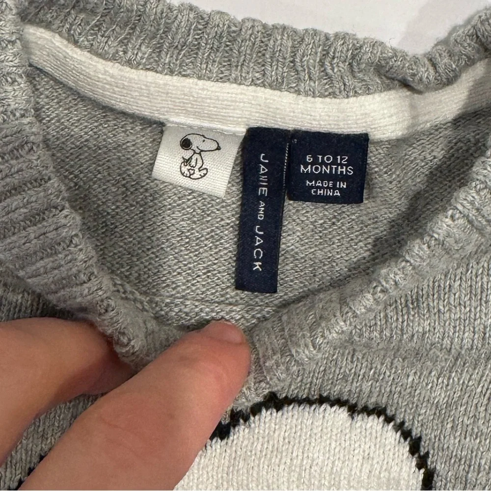 Janie and jack x peanuts PEANUTS™ Snoopy Sweater‎ 6-12 months